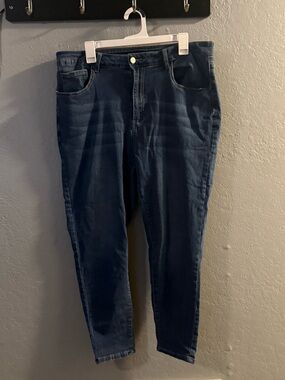 Dark Blue Women's Stretch Jeans